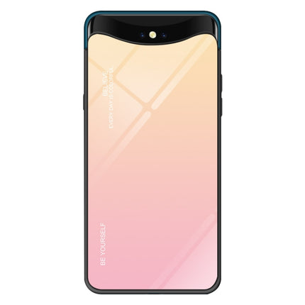 Gradient Color Glass Case, For Huawei P20, For OPPO F11 Pro, For OPPO Find X