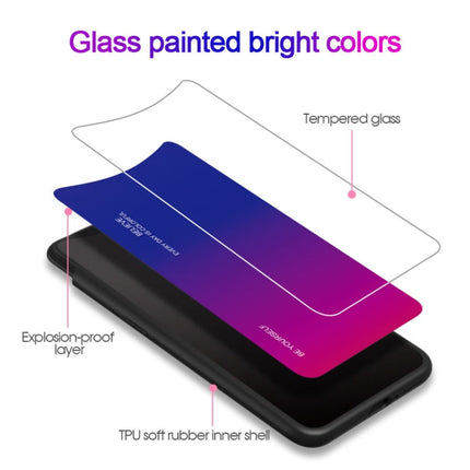 Gradient Color Glass Case