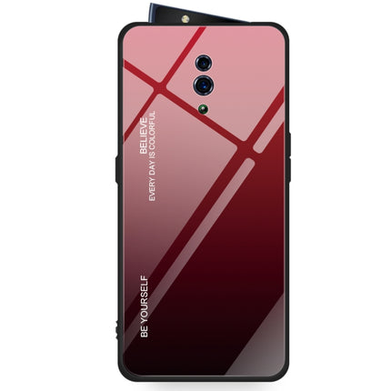 Gradient Color Glass Case, For OPPO Reno, For Galaxy S8, For Vivo IQOO