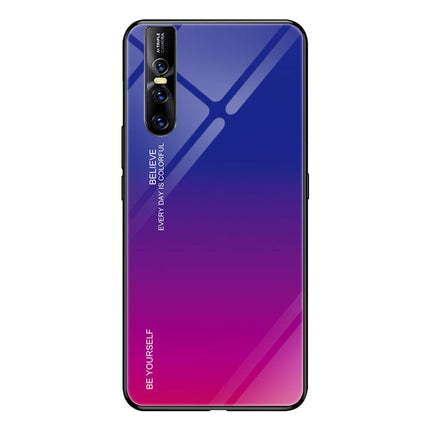 Gradient Color Glass Case, For VIVO V15 Pro, For VIVO X27, For Xiaomi Mi CC9