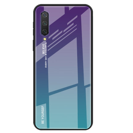 Gradient Color Glass Case, For VIVO V15 Pro, For VIVO X27, For Xiaomi Mi CC9