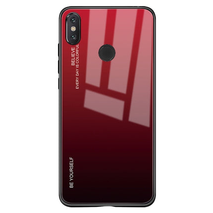 Gradient Color Glass Case, For Xiaomi Mi Mix, For Huawei Y7 (2019), For Huawei Enjoy 9s