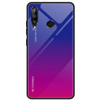 For Huawei Enjoy 9s / Red Blue
