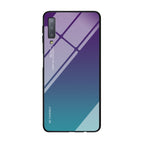 For Galaxy A7 (2018) / Purple