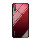 For Galaxy A7 (2018) / Red