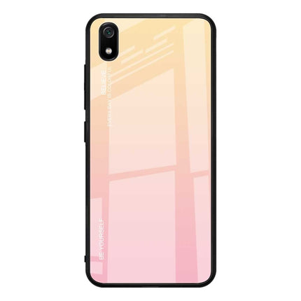 Gradient Color Glass Case, For Xiaomi Redmi 7A, For Huawei Mate 30 Pro, For Huawei Nova 5