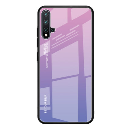 Gradient Color Glass Case, For Xiaomi Redmi 7A, For Huawei Mate 30 Pro, For Huawei Nova 5