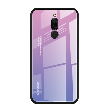 Gradient Color Glass Case, For Xiaomi Redmi 8, For Xiaomi Redmi 8A, For Xiaomi Redmi Note 8T