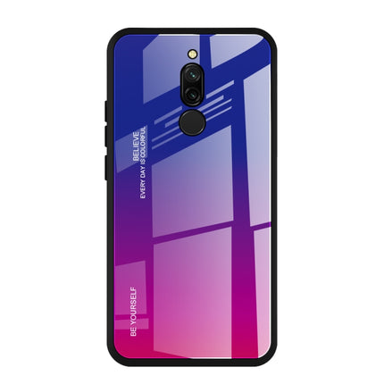 Gradient Color Glass Case, For Xiaomi Redmi 8, For Xiaomi Redmi 8A, For Xiaomi Redmi Note 8T