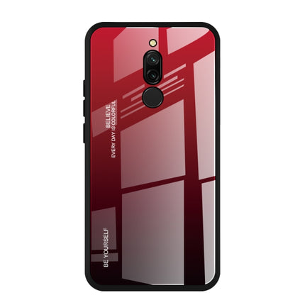Gradient Color Glass Case, For Xiaomi Redmi 8, For Xiaomi Redmi 8A, For Xiaomi Redmi Note 8T