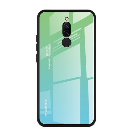 Gradient Color Glass Case, For Xiaomi Redmi 8, For Xiaomi Redmi 8A, For Xiaomi Redmi Note 8T