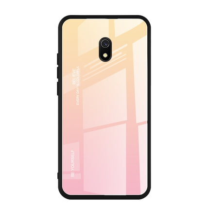 Gradient Color Glass Case, For Xiaomi Redmi 8, For Xiaomi Redmi 8A, For Xiaomi Redmi Note 8T