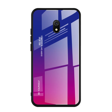 Gradient Color Glass Case, For Xiaomi Redmi 8, For Xiaomi Redmi 8A, For Xiaomi Redmi Note 8T