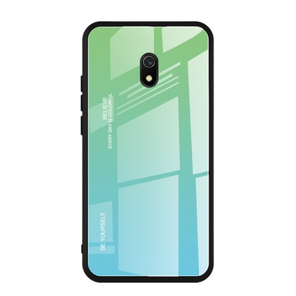 Gradient Color Glass Case, For Xiaomi Redmi 8, For Xiaomi Redmi 8A, For Xiaomi Redmi Note 8T