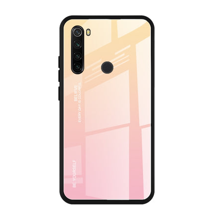 Gradient Color Glass Case, For Xiaomi Redmi 8, For Xiaomi Redmi 8A, For Xiaomi Redmi Note 8T