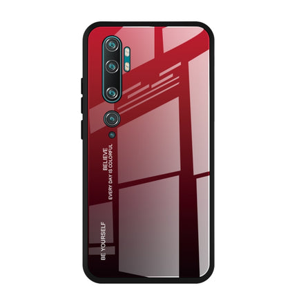 Gradient Color Glass Case, For Huawei Enjoy 10, For Galaxy A90 5G, For Xiaomi Mi CC9 Pro
