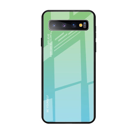 Gradient Color Glass Case, For Galaxy S10 5G, For Xiaomi Mi CC9e, For iPhone SE 2022 / SE 2020 / 8 / 7