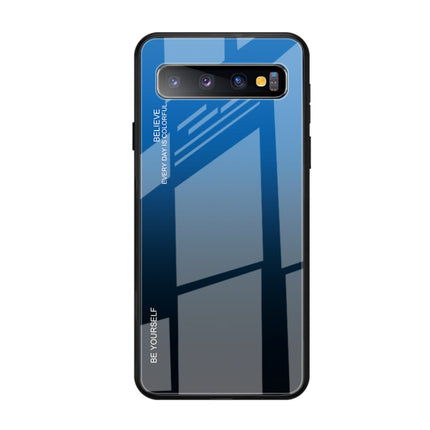 Gradient Color Glass Case, For Galaxy S10 5G, For Xiaomi Mi CC9e, For iPhone SE 2022 / SE 2020 / 8 / 7
