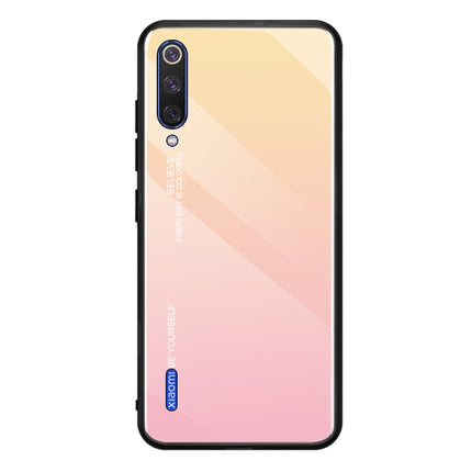 Gradient Color Glass Case, For Galaxy S10 5G, For Xiaomi Mi CC9e, For iPhone SE 2022 / SE 2020 / 8 / 7