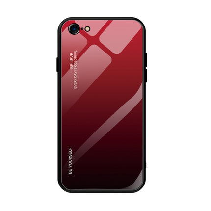 Gradient Color Glass Case, For Galaxy S10 5G, For Xiaomi Mi CC9e, For iPhone SE 2022 / SE 2020 / 8 / 7