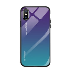 Gradient Color Glass Case