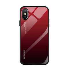 Gradient Color Glass Case