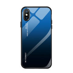 Gradient Color Glass Case