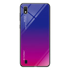 For Galaxy A10 / Red Blue