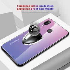 Gradient Color Glass Case, For Galaxy A30, For Galaxy A50, For Galaxy A60