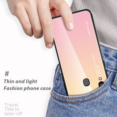Gradient Color Glass Case, For Galaxy A30, For Galaxy A50, For Galaxy A60