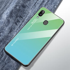 Gradient Color Glass Case, For Galaxy A30, For Galaxy A50, For Galaxy A60
