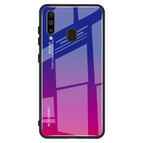 For Galaxy A60 / Red Blue