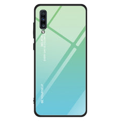 Gradient Color Glass Case, For Galaxy A70, For Galaxy M10, For Galaxy M30