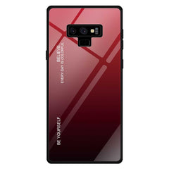 Gradient Color Glass Case, For Galaxy Note 9, For Galaxy S9, For Galaxy S10