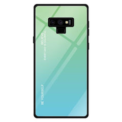 Gradient Color Glass Case, For Galaxy Note 9, For Galaxy S9, For Galaxy S10