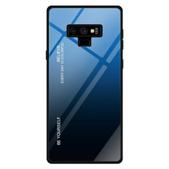 Gradient Color Glass Case, For Galaxy Note 9, For Galaxy S9, For Galaxy S10