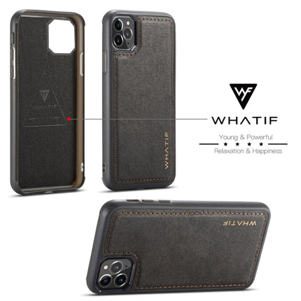 WHATIF Kraft Paper TPU + PC Full Coverage Protective Case, For iPhone 11 Pro, For iPhone 11 Pro Max