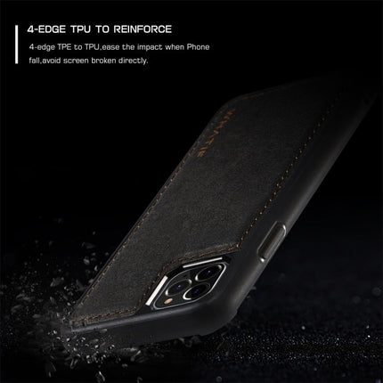 WHATIF Kraft Paper TPU + PC Full Coverage Protective Case, For iPhone 11 Pro, For iPhone 11 Pro Max