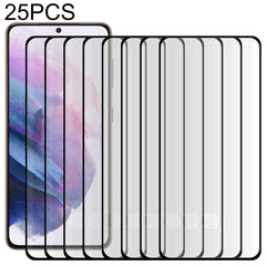 25 PCS Edge Glue 3D Curved Edge Full Screen Tempered Glass Film, For Samsung Galaxy S22 Ultra 5G (25pcs), For Samsung Galaxy S22+ 5G (25pcs), For Samsung Galaxy S22 5G (25pcs)