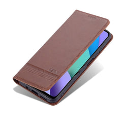 AZNS Magnetic Calf Texture Horizontal Flip Leather Phone Case with Card Slots & Holder & Wallet, For Xiaomi Redmi Note 11