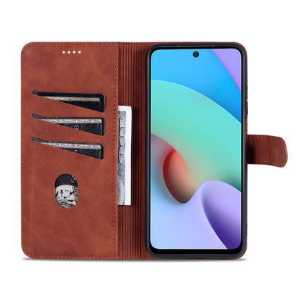 AZNS Skin Feel Calf Texture Horizontal Flip Leather Phone Case with Card Slots & Holder & Wallet, For Xiaomi Redmi Note 11 / Poco M4 Pro 5G