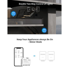 Sonoff DUALR3 Dual Ways Control WiFi Smart Switch Module, DUALR3