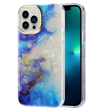 Electroplating Shell Texture Marble Phone Case, For iPhone 11 Pro, For iPhone 11 Pro Max