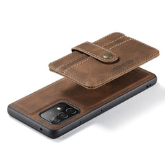 JEEHOOD RFID Blocking Anti-Theft Magnetic PU + TPU Phone Case with Card Slot, For Samsung Galaxy A32 5G, For Samsung Galaxy A12 5G, For Samsung Galaxy A22 5G, For Samsung Galaxy A52 5G / 4G, For Samsung Galaxy A72 5G / 4G, For Samsung Galaxy A71 5G