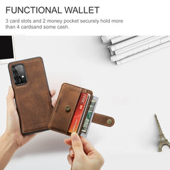 JEEHOOD RFID Blocking Anti-Theft Magnetic PU + TPU Phone Case with Card Slot, For Samsung Galaxy A32 5G, For Samsung Galaxy A12 5G, For Samsung Galaxy A22 5G, For Samsung Galaxy A52 5G / 4G, For Samsung Galaxy A72 5G / 4G, For Samsung Galaxy A71 5G
