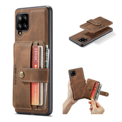 JEEHOOD RFID Blocking Anti-Theft Magnetic PU + TPU Phone Case with Card Slot, For Samsung Galaxy A32 5G, For Samsung Galaxy A12 5G, For Samsung Galaxy A22 5G, For Samsung Galaxy A52 5G / 4G, For Samsung Galaxy A72 5G / 4G, For Samsung Galaxy A71 5G