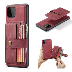 JEEHOOD RFID Blocking Anti-Theft Magnetic PU + TPU Phone Case with Card Slot, For Samsung Galaxy A32 5G, For Samsung Galaxy A12 5G, For Samsung Galaxy A22 5G, For Samsung Galaxy A52 5G / 4G, For Samsung Galaxy A72 5G / 4G, For Samsung Galaxy A71 5G