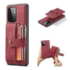 JEEHOOD RFID Blocking Anti-Theft Magnetic PU + TPU Phone Case with Card Slot, For Samsung Galaxy A32 5G, For Samsung Galaxy A12 5G, For Samsung Galaxy A22 5G, For Samsung Galaxy A52 5G / 4G, For Samsung Galaxy A72 5G / 4G, For Samsung Galaxy A71 5G