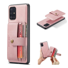 JEEHOOD RFID Blocking Anti-Theft Magnetic PU + TPU Phone Case with Card Slot, For Samsung Galaxy A32 5G, For Samsung Galaxy A12 5G, For Samsung Galaxy A22 5G, For Samsung Galaxy A52 5G / 4G, For Samsung Galaxy A72 5G / 4G, For Samsung Galaxy A71 5G