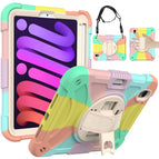 For iPad mini 6 / mini 2024 / Colorful Rose Gold